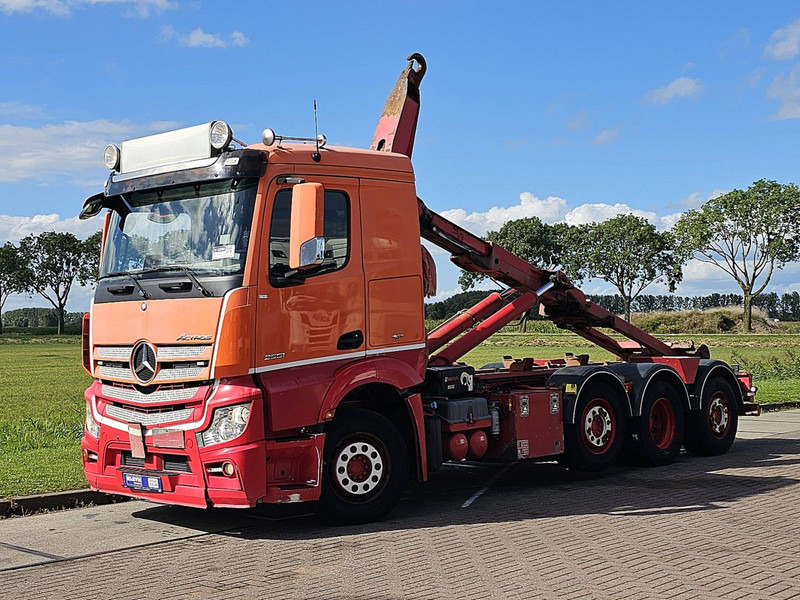Mercedes-Benz ACTROS 3251 8X2 HIAB HOOKLIFT - Caminhão polibenne: foto 2 Mercedes-Benz ACTROS 3251 8X2 HIAB HOOKLIFT - Caminhão polibenne: foto 2