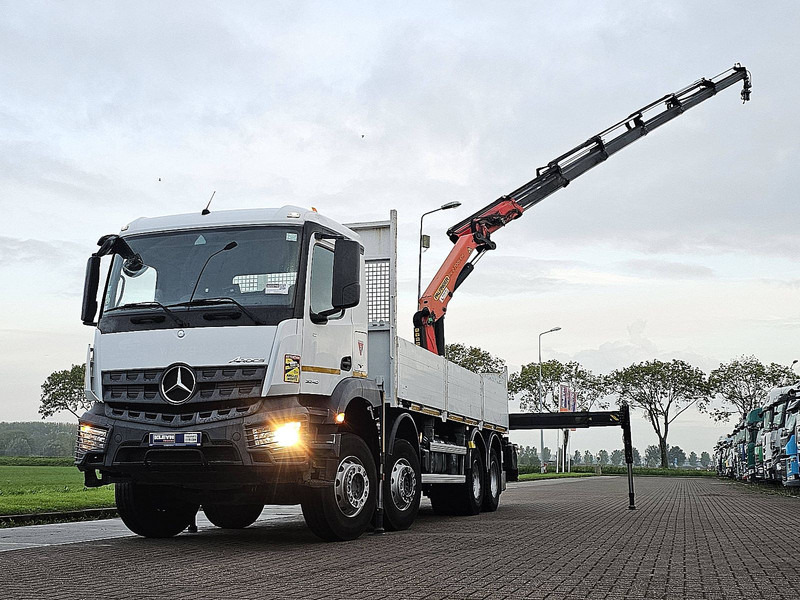 Mercedes-Benz AROCS 3240 Palfinger PK 27001-E - Camião de caixa aberta/ Plataforma, Caminhão grua: foto 1 Mercedes-Benz AROCS 3240 Palfinger PK 27001-E - Camião de caixa aberta/ Plataforma, Caminhão grua: foto 1