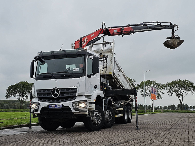 Mercedes-Benz AROCS 3243 FASSI F175A023 - Caminhão basculante, Caminhão grua: foto 1 Mercedes-Benz AROCS 3243 FASSI F175A023 - Caminhão basculante, Caminhão grua: foto 1