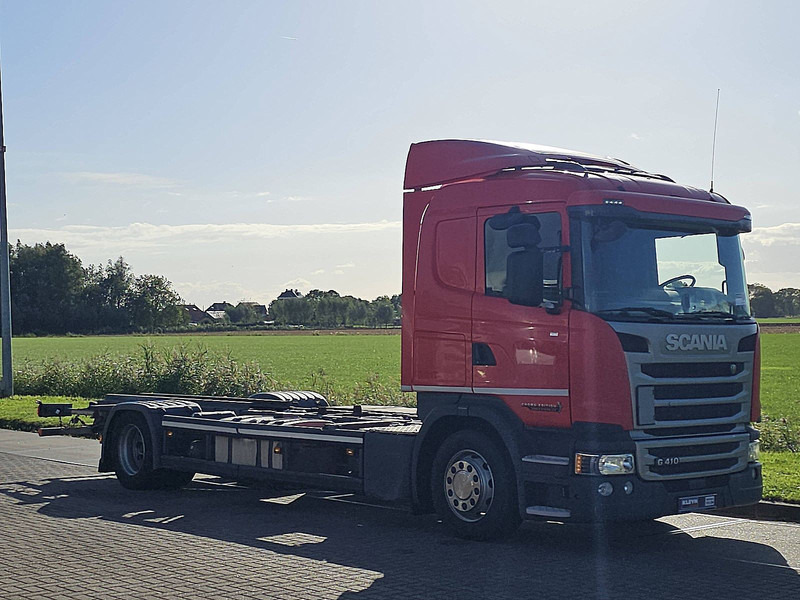 Scania G410 4X2 RETARDER WB550 - Caminhão transportador de contêineres/ Caixa móvel: foto 5 Scania G410 4X2 RETARDER WB550 - Caminhão transportador de contêineres/ Caixa móvel: foto 5