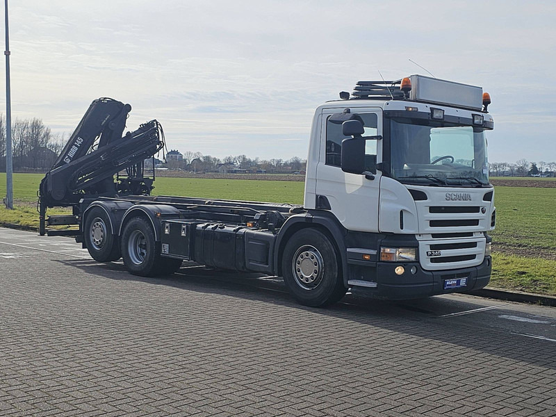 Scania P340 6X2 HIAB 145 MANUAL - Caminhão com sistema de cabo, Caminhão grua: foto 5 Scania P340 6X2 HIAB 145 MANUAL - Caminhão com sistema de cabo, Caminhão grua: foto 5