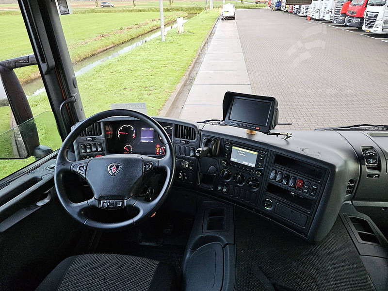 Camião de caixa aberta/ Plataforma, Caminhão grua Scania P410 PK18002-4 hydr: foto 8