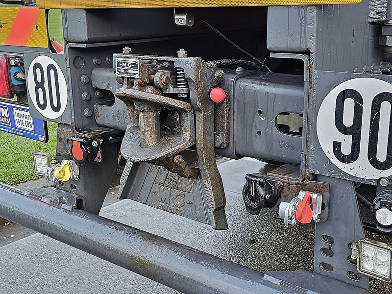 Camião de caixa aberta/ Plataforma, Caminhão grua Scania P410 PK18002-4 hydr: foto 15