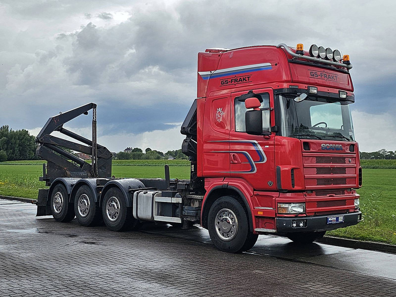 Scania R164.480 SIDE LOADER - Caminhão transportador de contêineres/ Caixa móvel: foto 5 Scania R164.480 SIDE LOADER - Caminhão transportador de contêineres/ Caixa móvel: foto 5