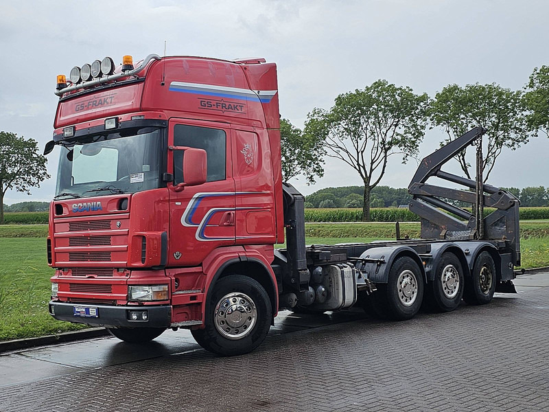 Scania R164.480 SIDE LOADER - Caminhão transportador de contêineres/ Caixa móvel: foto 2 Scania R164.480 SIDE LOADER - Caminhão transportador de contêineres/ Caixa móvel: foto 2