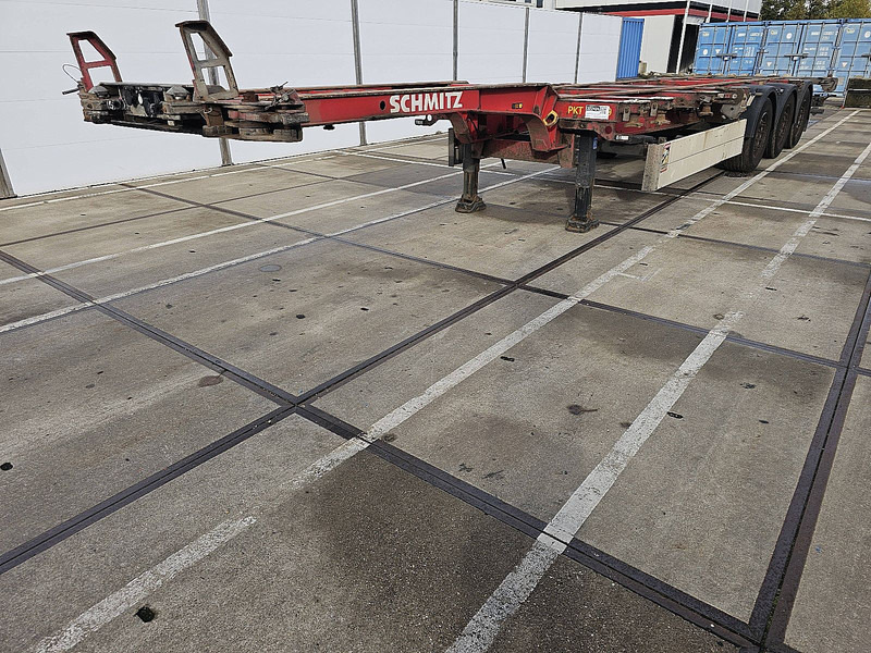 Schmitz Cargobull SCF 24 G EURO - Semireboque transportador de contêineres/ Caixa móvel: foto 1 Schmitz Cargobull SCF 24 G EURO - Semireboque transportador de contêineres/ Caixa móvel: foto 1