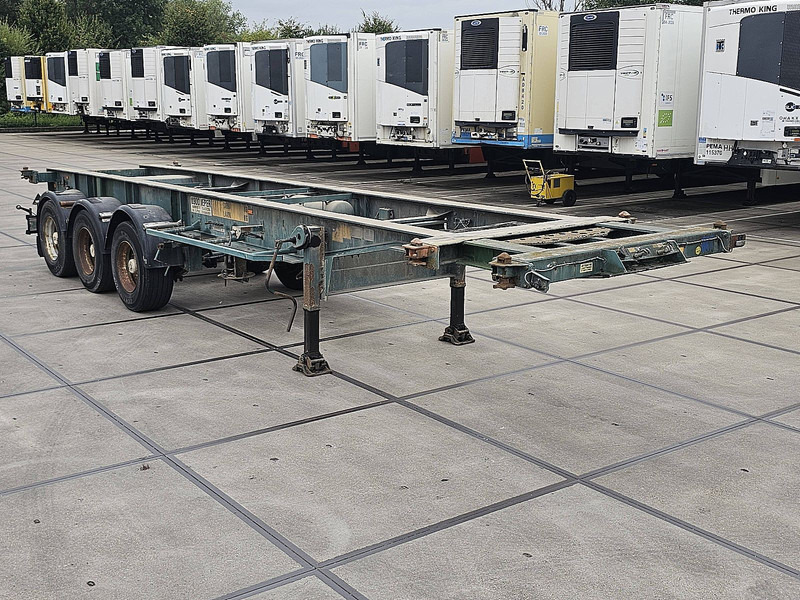 Van Hool Containerchassis 1x20ft 1x30ft - Semireboque transportador de contêineres/ Caixa móvel: foto 3 Van Hool Containerchassis 1x20ft 1x30ft - Semireboque transportador de contêineres/ Caixa móvel: foto 3