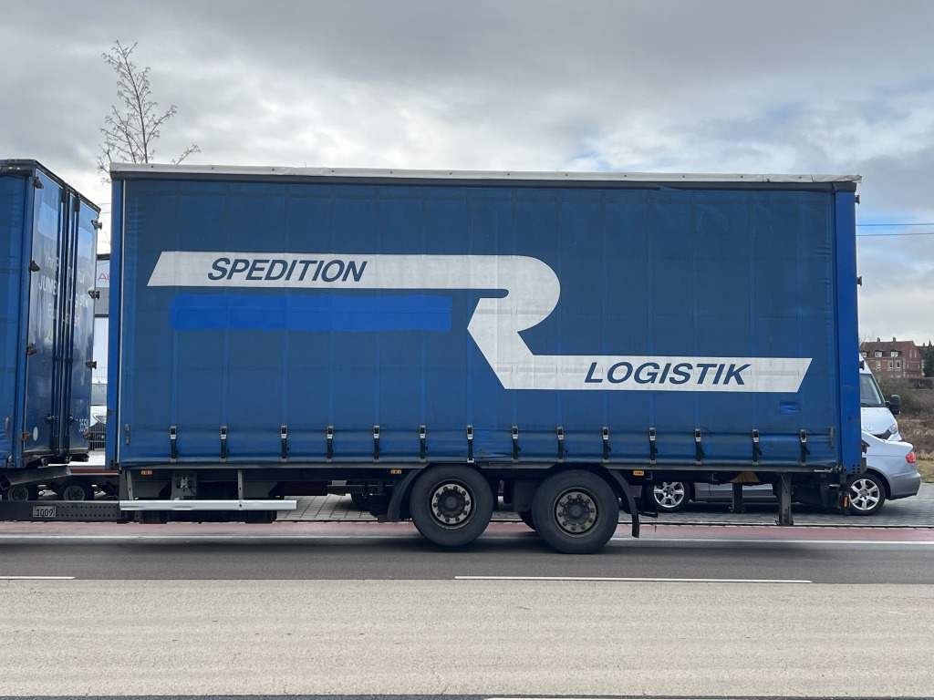 Reboque de lona Wecon AZ218LN Jumbo Tandem 7,6m P+P Luftfederung: foto 14