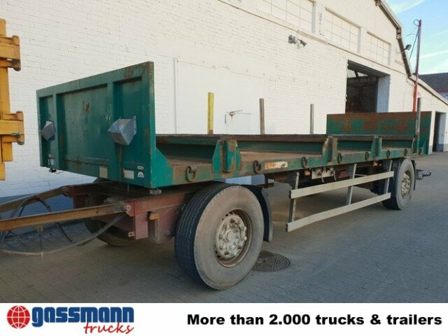 Anhänger Pritsche Plateau, Rungen, 3x vorh. - Reboque plataforma/ Caixa aberta: foto 3 Anhänger Pritsche Plateau, Rungen, 3x vorh. - Reboque plataforma/ Caixa aberta: foto 3