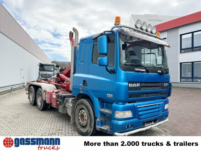 DAF AT 85.460 6x4, Abrollkipper Palfinger T20 - Caminhão polibenne, Caminhão grua: foto 4 DAF AT 85.460 6x4, Abrollkipper Palfinger T20 - Caminhão polibenne, Caminhão grua: foto 4