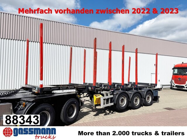 Doll LOGO H3L-14XL, Liftachse, Nachlauflenkachse, - Semi-reboque florestal: foto 1 Doll LOGO H3L-14XL, Liftachse, Nachlauflenkachse, - Semi-reboque florestal: foto 1