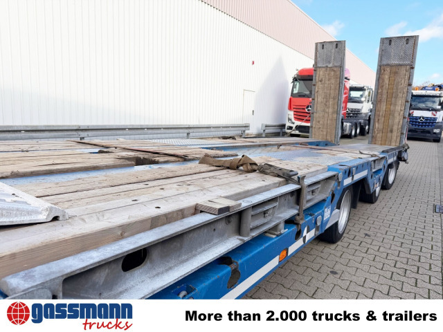 Fliegl SDS 420 T, Nachlauflenkachse, Verbr. auf 3m, - Semireboque baixa: foto 2 Fliegl SDS 420 T, Nachlauflenkachse, Verbr. auf 3m, - Semireboque baixa: foto 2