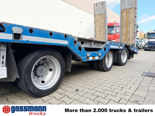 Fliegl SDS 420 T, Nachlauflenkachse, Verbr. auf 3m, - Semireboque baixa: foto 4 Fliegl SDS 420 T, Nachlauflenkachse, Verbr. auf 3m, - Semireboque baixa: foto 4