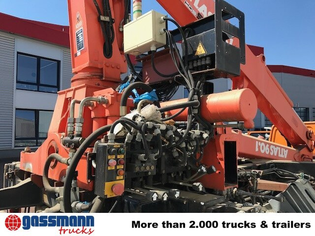 GINAF GINC 3030 mit Heckkran Atlas AK 90.1 HDS - Camião de caixa aberta/ Plataforma, Caminhão grua: foto 4 GINAF GINC 3030 mit Heckkran Atlas AK 90.1 HDS - Camião de caixa aberta/ Plataforma, Caminhão grua: foto 4