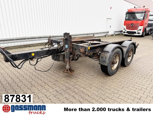 Hüffermann HTM 13-T Anhänger für Abetzcontainer - Reboque transportador de contêineres/ Caixa móvel: foto 1 Hüffermann HTM 13-T Anhänger für Abetzcontainer - Reboque transportador de contêineres/ Caixa móvel: foto 1