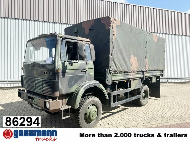 Iveco 110-17 AW 4x4, Ex-, Küche - Camião de caixa aberta/ Plataforma: foto 1 Iveco 110-17 AW 4x4, Ex-, Küche - Camião de caixa aberta/ Plataforma: foto 1