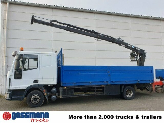 Iveco Euro Cargo ML 80 E 18, Hiab Kran 060-2 - Camião de caixa aberta/ Plataforma, Caminhão grua: foto 5 Iveco Euro Cargo ML 80 E 18, Hiab Kran 060-2 - Camião de caixa aberta/ Plataforma, Caminhão grua: foto 5