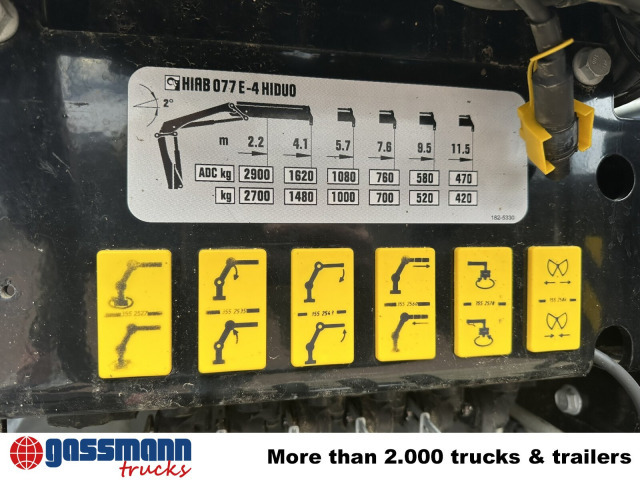 Iveco EuroCargo ML140E25K 4x2, EEV, Kran Hiab 077E-4 - Caminhão basculante, Caminhão grua: foto 5 Iveco EuroCargo ML140E25K 4x2, EEV, Kran Hiab 077E-4 - Caminhão basculante, Caminhão grua: foto 5