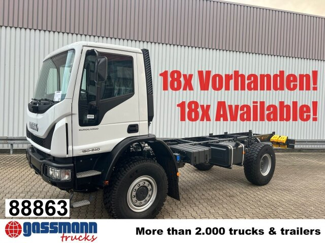 Iveco EuroCargo ML150E24 WS 4x4, Euro3, mehrfach - Caminhão chassi: foto 1 Iveco EuroCargo ML150E24 WS 4x4, Euro3, mehrfach - Caminhão chassi: foto 1