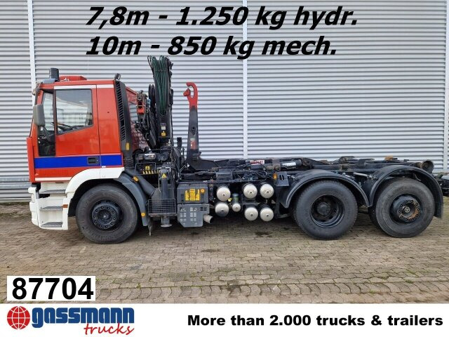 Iveco EuroTech 240E38 6x2-4, Lift-/Lenkachse, - Caminhão polibenne, Caminhão grua: foto 1 Iveco EuroTech 240E38 6x2-4, Lift-/Lenkachse, - Caminhão polibenne, Caminhão grua: foto 1