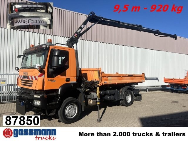 Iveco Trakker AD190T36WP 4x4, Widi-Platte, - Caminhão basculante, Caminhão grua: foto 1 Iveco Trakker AD190T36WP 4x4, Widi-Platte, - Caminhão basculante, Caminhão grua: foto 1