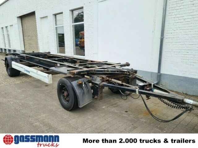 Krone AZW 18, BDF - Reboque transportador de contêineres/ Caixa móvel: foto 2 Krone AZW 18, BDF - Reboque transportador de contêineres/ Caixa móvel: foto 2