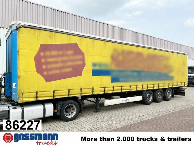 Krone SDP 27 , Edscha-Verdeck - Semi-reboque plataforma/ Caixa aberta: foto 1 Krone SDP 27 , Edscha-Verdeck - Semi-reboque plataforma/ Caixa aberta: foto 1