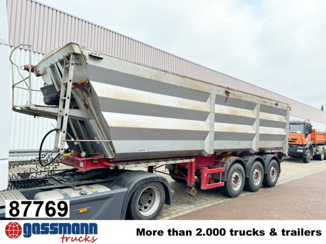 LÜCK SKF 35, Stahlmulde ca. 37m³, Liftachse - Semireboque basculante: foto 1 LÜCK SKF 35, Stahlmulde ca. 37m³, Liftachse - Semireboque basculante: foto 1