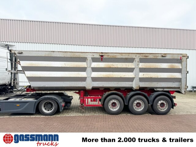 LÜCK SKF 35, Stahlmulde ca. 37m³, Liftachse - Semireboque basculante: foto 4 LÜCK SKF 35, Stahlmulde ca. 37m³, Liftachse - Semireboque basculante: foto 4