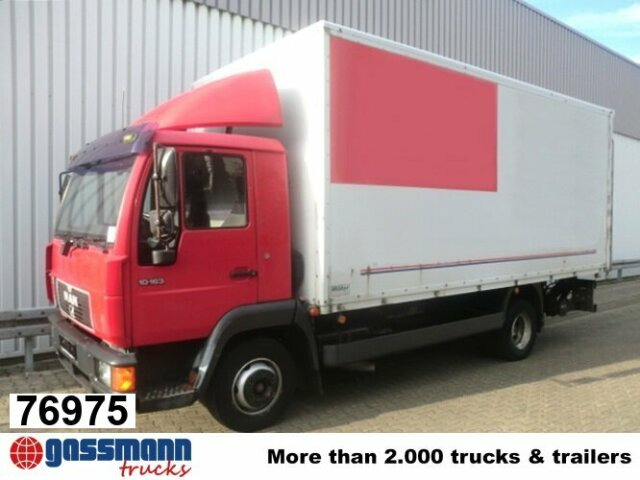 MAN L35 10.163 4x2 - Caminhão furgão: foto 1 MAN L35 10.163 4x2 - Caminhão furgão: foto 1