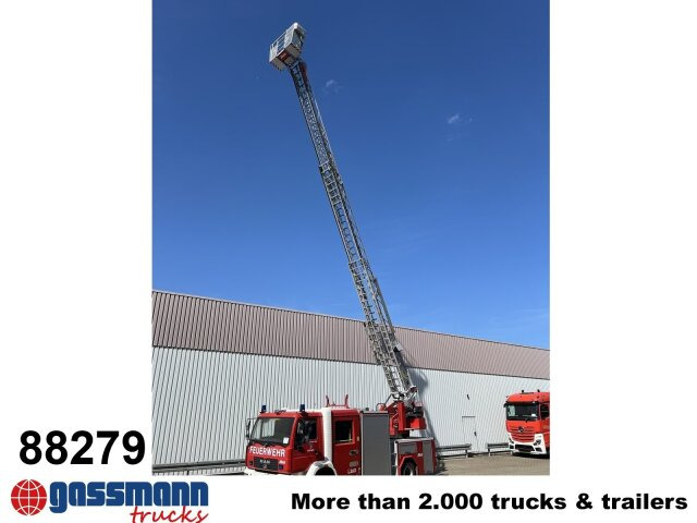 MAN LE 15.255 4x2 LLC Doka, Metz DLA-K 12/9 - Carro de bombeiro: foto 1 MAN LE 15.255 4x2 LLC Doka, Metz DLA-K 12/9 - Carro de bombeiro: foto 1