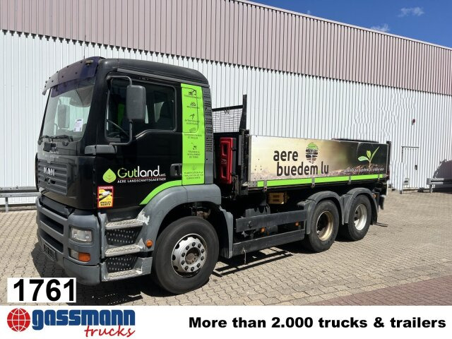 MAN TGA 26.363/410 6x4 BB, 2-S-Alukipper - Caminhão basculante, Caminhão grua: foto 1 MAN TGA 26.363/410 6x4 BB, 2-S-Alukipper - Caminhão basculante, Caminhão grua: foto 1