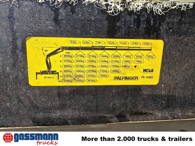 MAN TGA 26.363 6x4 BB, PK 16502 C Kran, absattelbar, - Caminhão basculante, Caminhão grua: foto 2 MAN TGA 26.363 6x4 BB, PK 16502 C Kran, absattelbar, - Caminhão basculante, Caminhão grua: foto 2