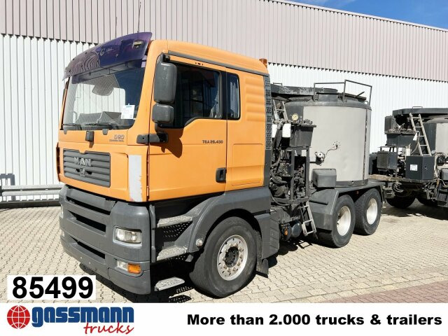 MAN TGA 26.430 6X4 BL, Asphaltkocher - Máquina de asfalto, Máquina de asfalto: foto 1 MAN TGA 26.430 6X4 BL, Asphaltkocher - Máquina de asfalto, Máquina de asfalto: foto 1