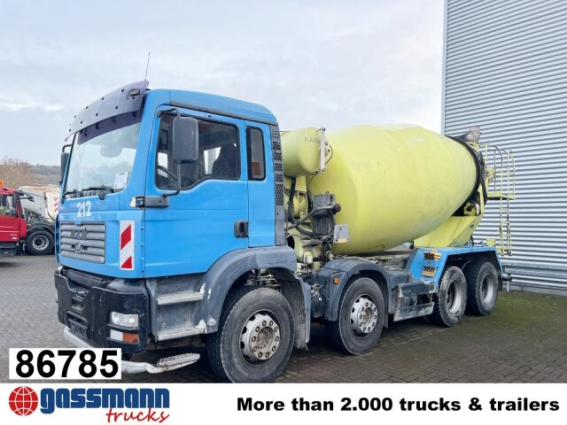 MAN TGA 35.410 8x4 BB, Betonmischer Karrena 10m³ - Caminhão betoneira: foto 1 MAN TGA 35.410 8x4 BB, Betonmischer Karrena 10m³ - Caminhão betoneira: foto 1