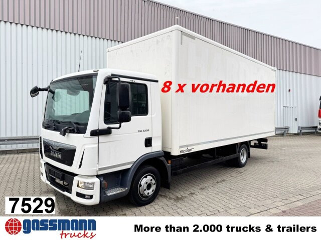 MAN TGL 8.150/180 4x2 BL, Möbelkoffer mit Rolltor - Caminhão furgão: foto 1 MAN TGL 8.150/180 4x2 BL, Möbelkoffer mit Rolltor - Caminhão furgão: foto 1