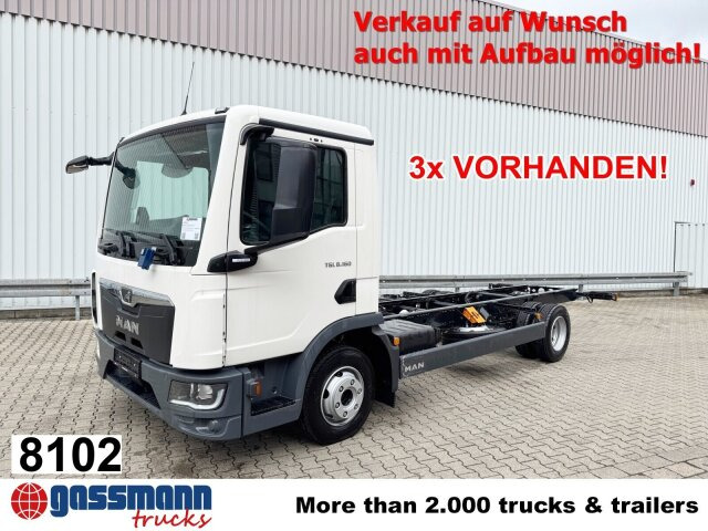 MAN TGL 8.160 4x2 BL CH, 3x VORHANDEN! - Caminhão chassi: foto 1 MAN TGL 8.160 4x2 BL CH, 3x VORHANDEN! - Caminhão chassi: foto 1