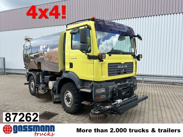 MAN TGM 13.280 4X4 BL, Kehhrmaschine Nothelfer Kobit - Varredora urbana: foto 1 MAN TGM 13.280 4X4 BL, Kehhrmaschine Nothelfer Kobit - Varredora urbana: foto 1