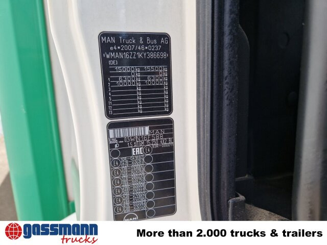 MAN TGM 15.250/340 4X2 BL, Tiefkühlkoffer, - Caminhão frigorífico: foto 4 MAN TGM 15.250/340 4X2 BL, Tiefkühlkoffer, - Caminhão frigorífico: foto 4