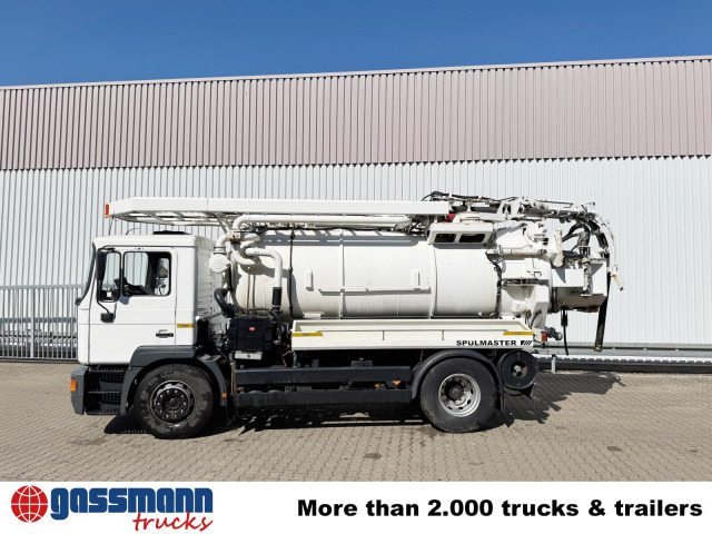 MAN TGM 18.284 4x2 BL, Assmann Saug- und Spülwagen - Varredora urbana: foto 4 MAN TGM 18.284 4x2 BL, Assmann Saug- und Spülwagen - Varredora urbana: foto 4