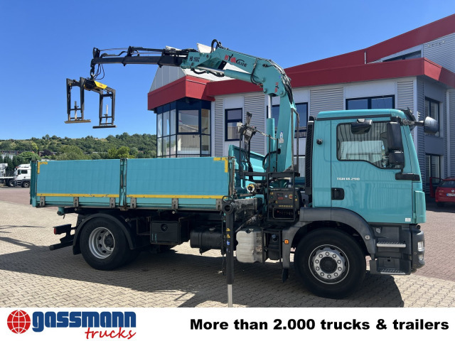 Caminhão basculante, Caminhão grua MAN TGM 18.290 4X2 BL mit Kran Hyva HB 150C: foto 9