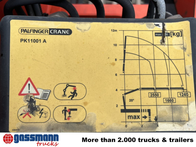 MAN TGM 26.340 6X2-4 LL, Lenk-/Liftachse, Heckkran - Camião de caixa aberta/ Plataforma, Caminhão grua: foto 2 MAN TGM 26.340 6X2-4 LL, Lenk-/Liftachse, Heckkran - Camião de caixa aberta/ Plataforma, Caminhão grua: foto 2