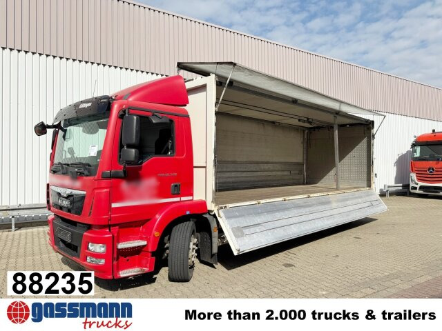 MAN TGM 26.340 6x2-4 LL, Getränkekoffer, - Caminhão furgão: foto 1 MAN TGM 26.340 6x2-4 LL, Getränkekoffer, - Caminhão furgão: foto 1