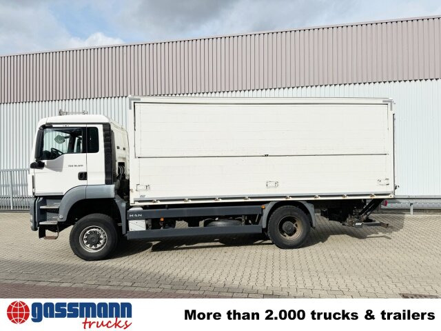 MAN TGS 18.320 4X4 BL, Getränkekoffer, LBW MBB, 2x - Camião de caixa aberta/ Plataforma: foto 3 MAN TGS 18.320 4X4 BL, Getränkekoffer, LBW MBB, 2x - Camião de caixa aberta/ Plataforma: foto 3