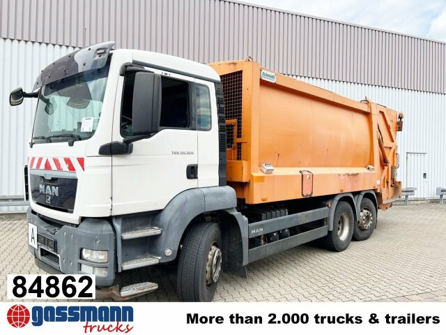 MAN TGS 26.320/400 6x2-4 BL, Lift-/Lenkachse, Heil - Caminhão de lixo: foto 1 MAN TGS 26.320/400 6x2-4 BL, Lift-/Lenkachse, Heil - Caminhão de lixo: foto 1