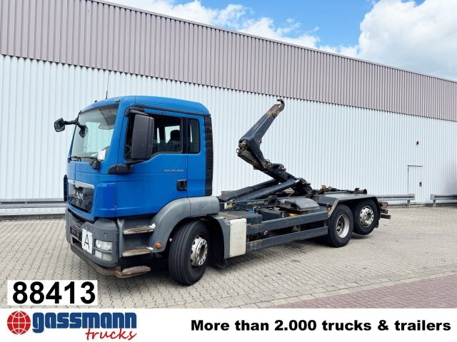 MAN TGS 26.400 6x2-4 BL, Lenk-/Liftachse, - Caminhão polibenne: foto 1 MAN TGS 26.400 6x2-4 BL, Lenk-/Liftachse, - Caminhão polibenne: foto 1