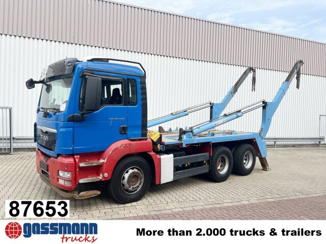 MAN TGS 26.440 6X4 BB, Tele-Absetzer - Caminhão multibenne: foto 1 MAN TGS 26.440 6X4 BB, Tele-Absetzer - Caminhão multibenne: foto 1