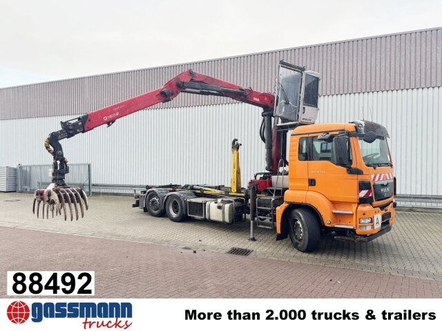 MAN TGS 26.440 6x2-4 BL, Lenk-/Liftachse, - Caminhão polibenne, Caminhão grua: foto 1 MAN TGS 26.440 6x2-4 BL, Lenk-/Liftachse, - Caminhão polibenne, Caminhão grua: foto 1
