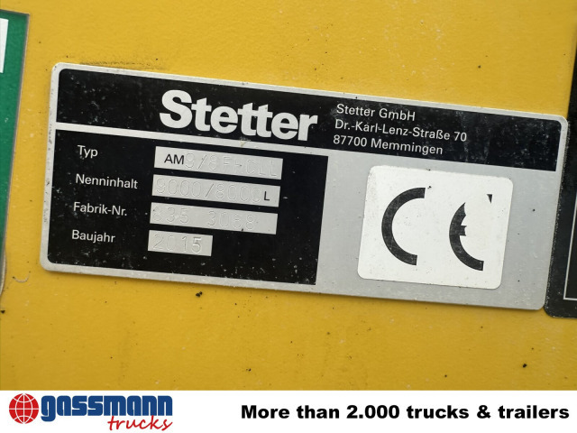 MAN TGS 32.400 8x4 BB, Stetter ca. 9m³ - Caminhão betoneira: foto 5 MAN TGS 32.400 8x4 BB, Stetter ca. 9m³ - Caminhão betoneira: foto 5