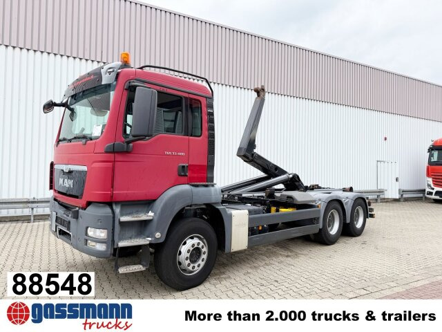 MAN TGS 33.400 6x4 BL, Navi - Caminhão polibenne: foto 1 MAN TGS 33.400 6x4 BL, Navi - Caminhão polibenne: foto 1